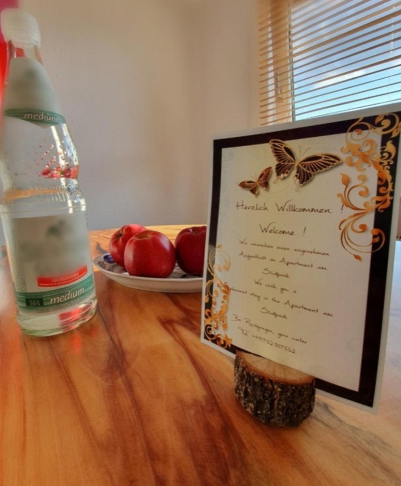 Apartment Am Suedpark Erfurt - Inkl Garten Mit Sitzlounge - Zentrumsnah מראה חיצוני תמונה