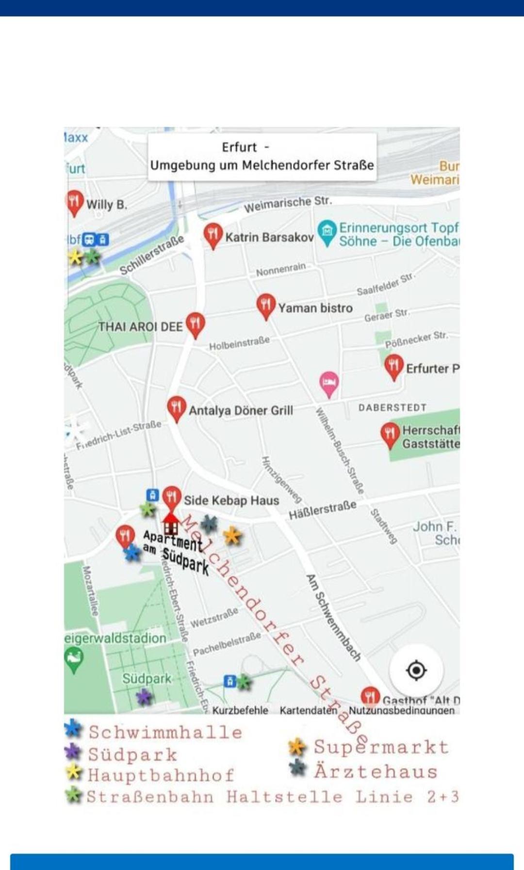 Apartment Am Suedpark Erfurt - Inkl Garten Mit Sitzlounge - Zentrumsnah מראה חיצוני תמונה